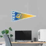 A E BEACH HIGH SCHOOL BULLDOGS <span class="pdp-name-mascot">A E BEACH BULLDOGS</span> Wall Decal - Pennant Front Thumbnail