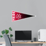 CENTER MORICHES HIGH SCHOOL RED DEVILS <span class="pdp-name-mascot">CENTER MORICHES RED DEVILS</span> Wall Decal - Pennant Front Thumbnail