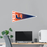 Union Bears Wall Decal - Pennant Front Thumbnail
