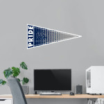 Grace Christian Academy Crusaders <span class="pdp-name-mascot">Grace Christian Academy Crusaders</span> Wall Decal - Pennant Front Thumbnail