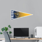 Warrensville Tigers <span class="pdp-name-mascot">Warrensville Tigers</span> Wall Decal - Pennant Front Thumbnail