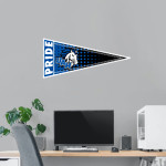 UAH Chargers <span class="pdp-name-mascot">University of Alabama Chargers</span> Wall Decal - Pennant Front Thumbnail