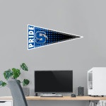 St. Mary's Springs Academy Ledgers <span class="pdp-name-mascot">SAINT MARYS SPRINGS HIGH LEDGERS</span> Wall Decal - Pennant Front Thumbnail