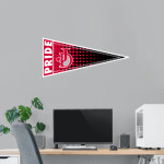 Jamesville DeWitt Red Rams Wall Decal - Pennant Front Thumbnail