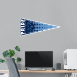 BARTLESVILLE HIGH SCHOOL BRUINS <span class="pdp-name-mascot">BARTLESVILLE BRUINS</span> Wall Decal - Pennant Front Thumbnail