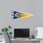 Corban Warriors <span class="pdp-name-mascot">Corban Warriors</span> Wall Decal - Pennant Front Thumbnail