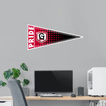 Grace College Lancers <span class="pdp-name-mascot">Grace College Lancers</span> Wall Decal - Pennant Front Thumbnail