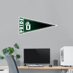 Delphian Dragons Wall Decal - Pennant Front Thumbnail