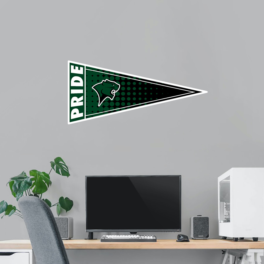 Chicago State Cougars <span class="pdp-name-mascot">Chicago State Cougars</span> Wall Decal - Pennant