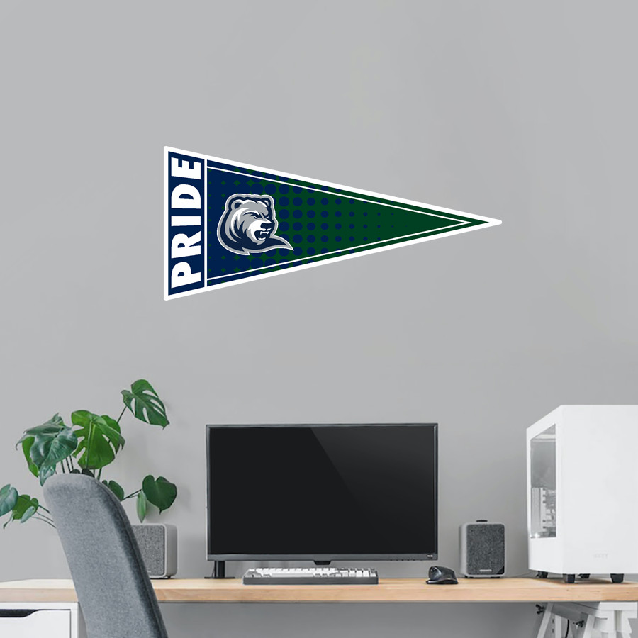 Drew Rangers <span class="pdp-name-mascot">Drew University Rangers</span> Wall Decal - Pennant