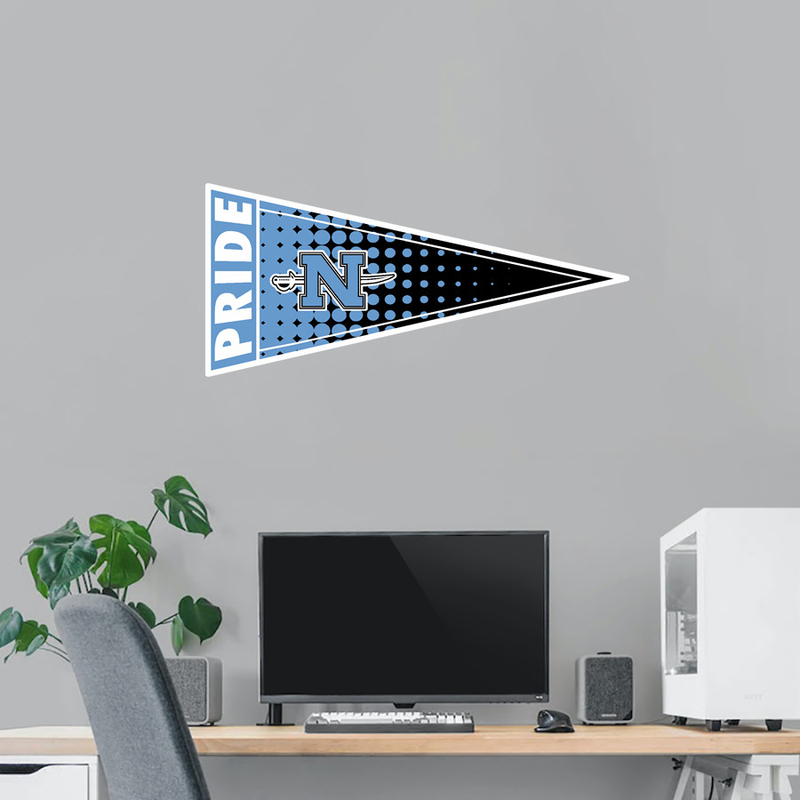 NORTH BAY HAVEN Buccaneers <span class="pdp-name-mascot">North Bay Buccaneers</span> Wall Decal - Pennant