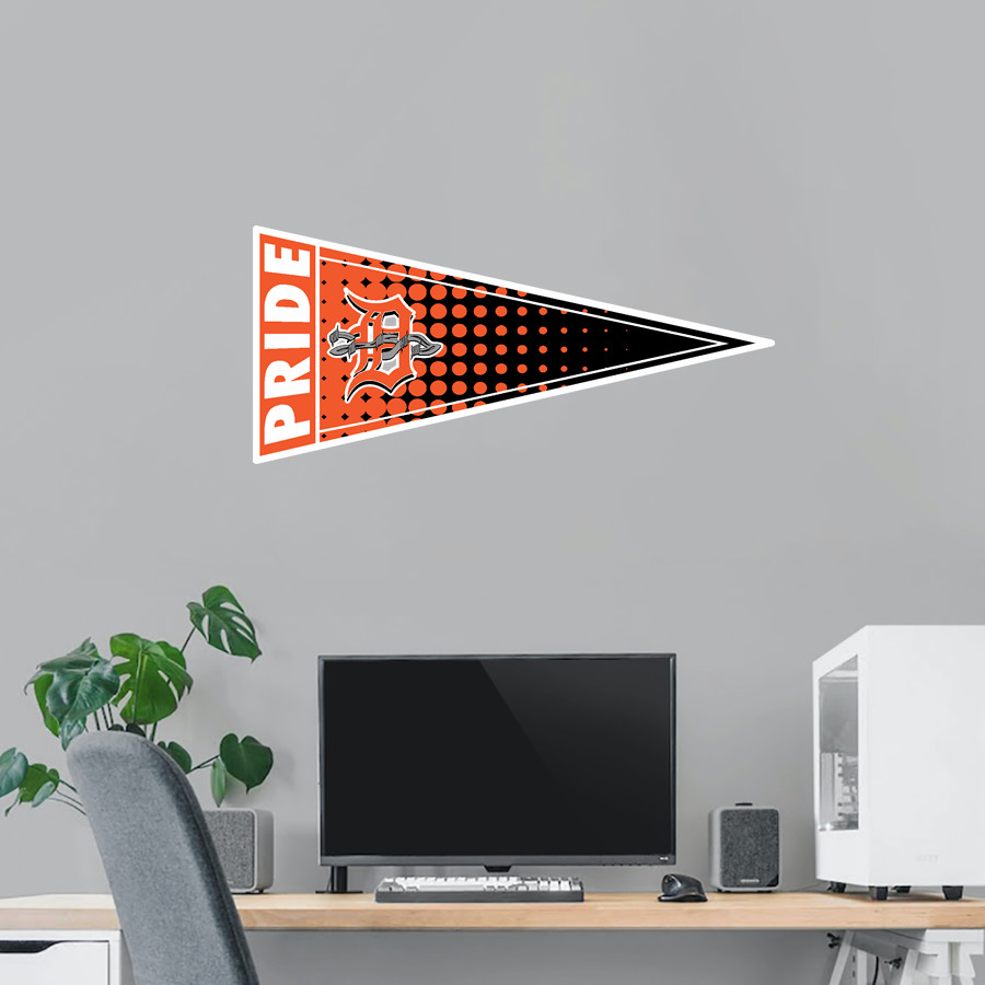 DEKALB HIGH SCHOOL BARBS Wall Decal - Pennant