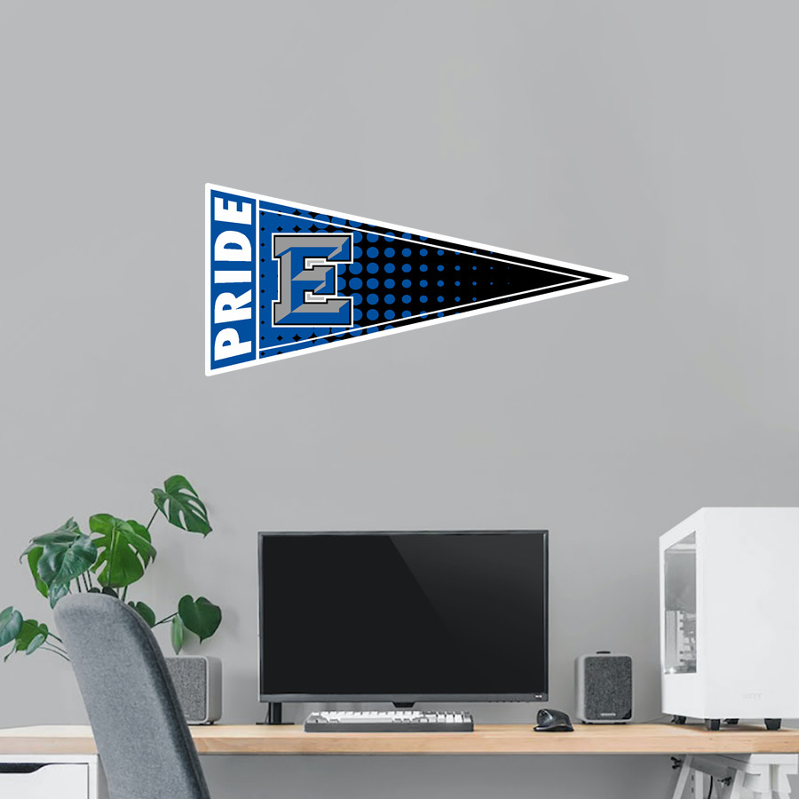 EDEN HIGH SCHOOL BULLDOGS <span class="pdp-name-mascot">EDEN BULLDOGS /LADY</span> Wall Decal - Pennant