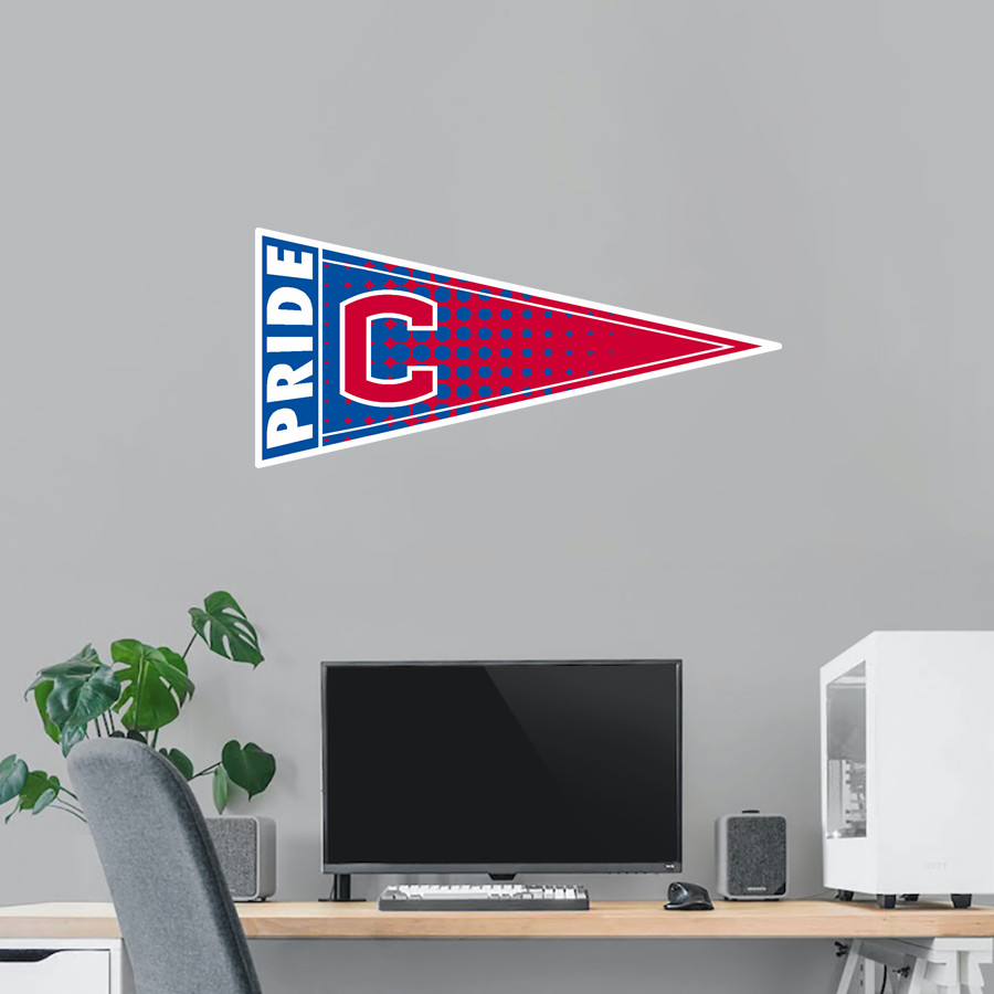 Cleveland Blue Raiders Wall Decal - Pennant