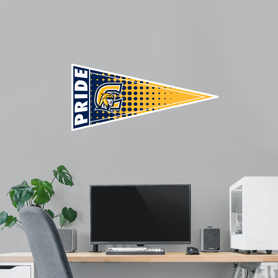 Corban Warriors <span class="pdp-name-mascot">Corban Warriors</span> Wall Decal - Pennant