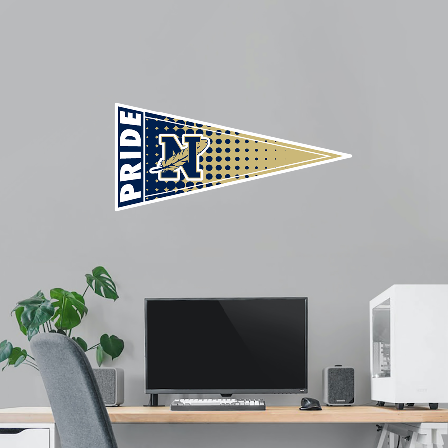 Bishop Noll Warriors <span class="pdp-name-mascot">Bishop Noll Warriors</span> Wall Decal - Pennant