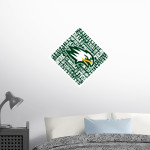 Seneca Valley Screaming Eagles <span class="pdp-name-mascot">Seneca Valley Screaming Eagles</span> Wall Decal - Diamond With Slogans Front Thumbnail