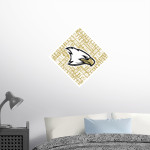 Woodland Baptist Eagles Wall Decal - Diamond With Slogans Front Thumbnail