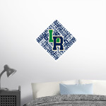 Lava Ridge Gilas <span class="pdp-name-mascot">Lava Ridge Intermediate Gilas</span> Wall Decal - Diamond With Slogans Front Thumbnail