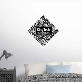 Wall Decal - Diamond With Slogans