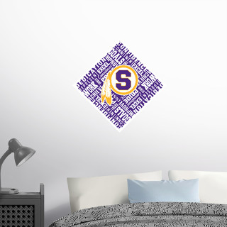 Wall Decal - Diamond With Slogans