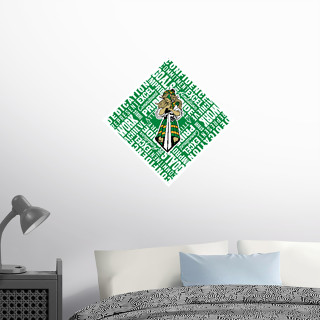 Wall Decal - Diamond With Slogans