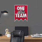 Boscobel Bulldogs Wall Decal - Shattered Banner Front Thumbnail