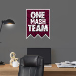 Mash Athletics <span class="pdp-name-mascot">Minnesota Mash Baseball Club</span> Wall Decal - Shattered Banner Front Thumbnail