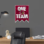OROSI HIGH SCHOOL CARDINALS <span class="pdp-name-mascot">OROSI CARDINALS</span> Wall Decal - Shattered Banner Front Thumbnail