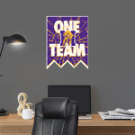 Miles Golden Bears Wall Decal - Shattered Banner Front Thumbnail
