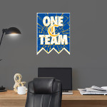 CANTERBURY SCHOOL OF FLORIDA CRUSADERS <span class="pdp-name-mascot">CANTERBURY OF FLORIDA CRUSADERS</span> Wall Decal - Shattered Banner Front Thumbnail