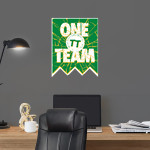 Triplett Tech Wall Decal - Shattered Banner Front Thumbnail
