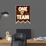 EVANSVILLE CENTRAL HIGH SCHOOL BEARS <span class="pdp-name-mascot">Central BEARS</span> Wall Decal - Shattered Banner Front Thumbnail