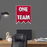 Central Decatur Cardinals Wall Decal - Shattered Banner Front Thumbnail