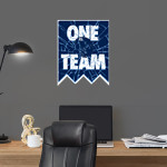 BARTLESVILLE HIGH SCHOOL BRUINS <span class="pdp-name-mascot">BARTLESVILLE BRUINS</span> Wall Decal - Shattered Banner Front Thumbnail