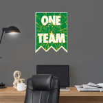 St. Patrick of Heatherdowns Irish <span class="pdp-name-mascot">St. Patrick of Heatherdowns Irish</span> Wall Decal - Shattered Banner Front Thumbnail