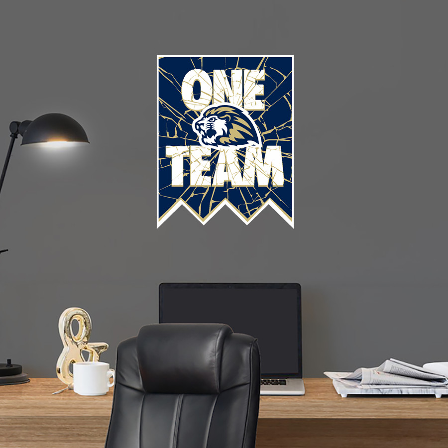 Calvary Lions <span class="pdp-name-mascot">Calvary Lions</span> Wall Decal - Shattered Banner