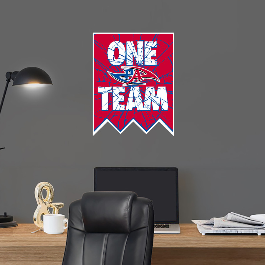 PRINCESS ANNE HIGH SCHOOL CAVALIERS <span class="pdp-name-mascot">PRINCESS ANNE CAVALIERS</span> Wall Decal - Shattered Banner