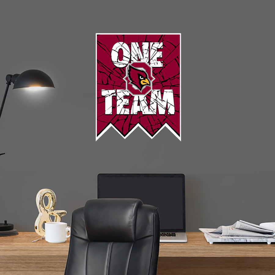 OROSI HIGH SCHOOL CARDINALS <span class="pdp-name-mascot">OROSI CARDINALS</span> Wall Decal - Shattered Banner