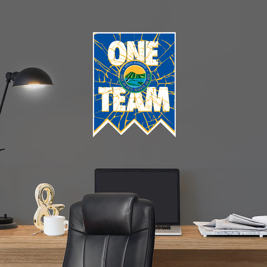 Mokapu Ae'o Wall Decal - Shattered Banner