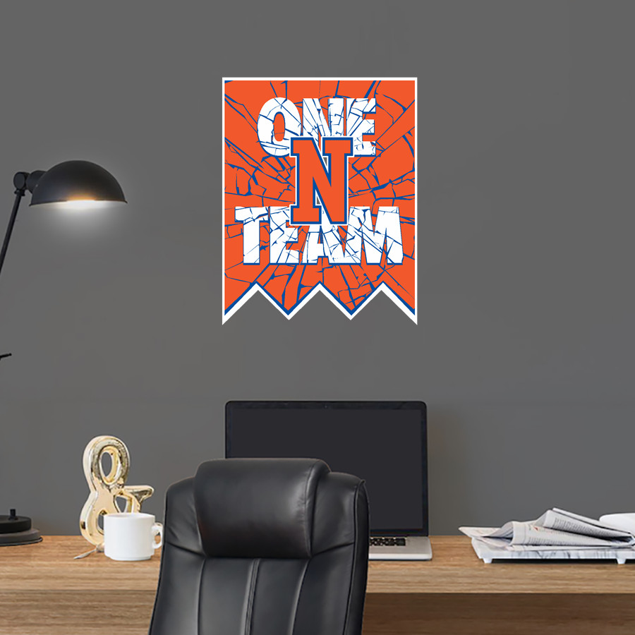 NOTTINGHAM HIGH SCHOOL BULLDOGS Wall Decal - Shattered Banner