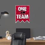 LIBERTY HIGH SCHOOL REDHAWKS <span class="pdp-name-mascot">LIBERTY REDHAWKS</span> Wall Decal - Shattered Banner Front Thumbnail