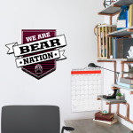 Paideia High Bears <span class="pdp-name-mascot">Paideia High School Bears</span> Wall Decal - Shield With Ribbon Front Thumbnail