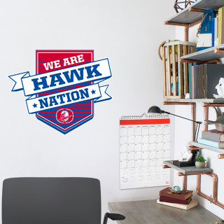 Wall Decal - Shield With Ribbon