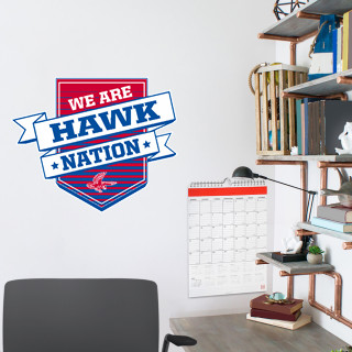 Wall Decal - Shield With Ribbon