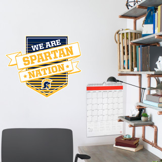 Wall Decal - Shield With Ribbon