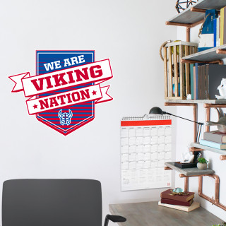 Wall Decal - Shield With Ribbon