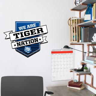 Wall Decal - Shield With Ribbon