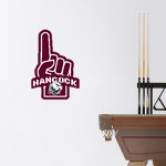 HANCOCK COLLEGE PREP HIGH SCHOOL EAGLES Wall Decal - Foam Finger Front Thumbnail