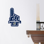 PEARL HIGH SCHOOL PIRATES <span class="pdp-name-mascot">PEARL PIRATES</span> Wall Decal - Foam Finger Front Thumbnail